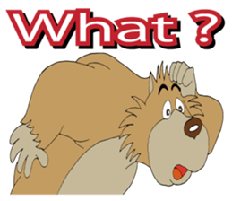 Mr.Bear & Funny Friends sticker #5102557