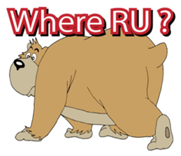 Mr.Bear & Funny Friends sticker #5102560