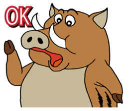 Mr.Bear & Funny Friends sticker #5102562