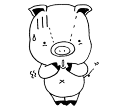 Piggy is coming ( English version 1 ) sticker #5102722