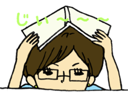 megane girl's daily life sticker #5102913