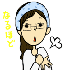 megane girl's daily life sticker #5102927