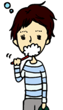 megane girl's daily life sticker #5102929