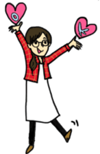 megane girl's daily life sticker #5102932