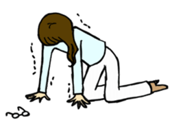 megane girl's daily life sticker #5102935