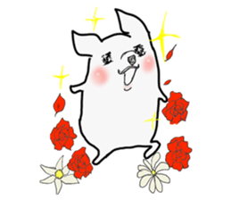 it looks like pig but its Chihuahua sticker #5103261