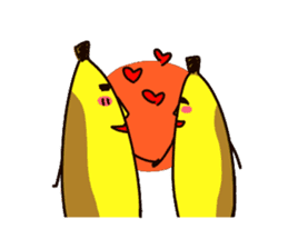 Happy banana world sticker #5103704