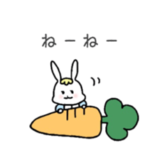 Fashionable rabbit 2 sticker #5104298