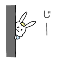 Fashionable rabbit 2 sticker #5104299