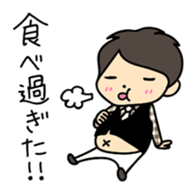 Akkun and Moco Stickers sticker #5104442