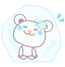 Summer vacation of the Chocolate bear sticker #5104825