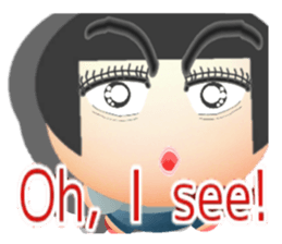 YOSHIMI - chan!        [English ver.] sticker #5104942