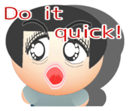 YOSHIMI - chan!        [English ver.] sticker #5104948