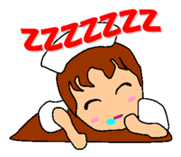 Busy Nurse sticker #5105083