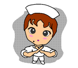 Busy Nurse sticker #5105087