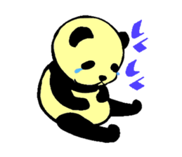 monoqlo panda sticker #5105991