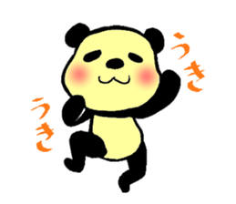 monoqlo panda sticker #5105992