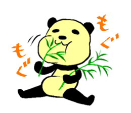 monoqlo panda sticker #5105999