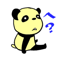 monoqlo panda sticker #5106001