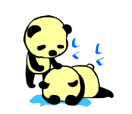 monoqlo panda sticker #5106005