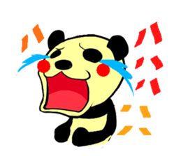 monoqlo panda sticker #5106009