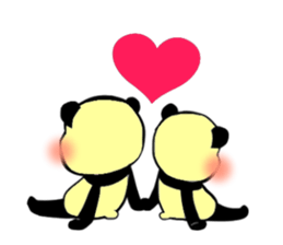 monoqlo panda sticker #5106012