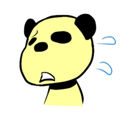 monoqlo panda sticker #5106013