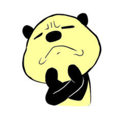 monoqlo panda sticker #5106024