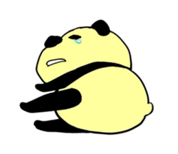 monoqlo panda sticker #5106025