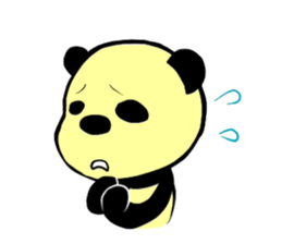 monoqlo panda sticker #5106029