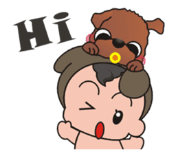 PuPu Baby & PuPu Puppy sticker #5107046
