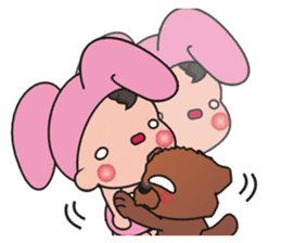 PuPu Baby & PuPu Puppy sticker #5107054