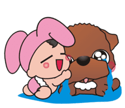 PuPu Baby & PuPu Puppy sticker #5107058