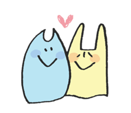 Honne and Sakana sticker #5107325