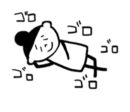 Everyday life sticker of lazy housewife. sticker #5107774