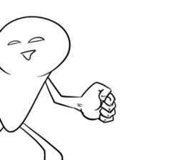 Yummy the king oyster mushroom sticker #5108327