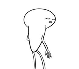 Yummy the king oyster mushroom sticker #5108334