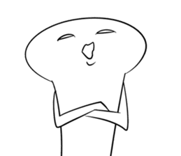 Yummy the king oyster mushroom sticker #5108338