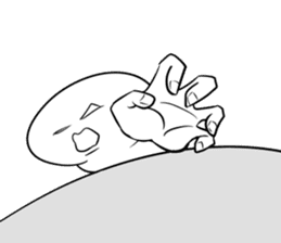 Yummy the king oyster mushroom sticker #5108342