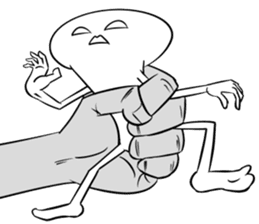 Yummy the king oyster mushroom sticker #5108354