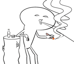 Yummy the king oyster mushroom sticker #5108362