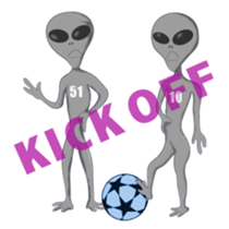Footballer AliEns sticker #5108527