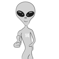 Footballer AliEns sticker #5108544