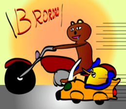 bear's makku sticker #5108669