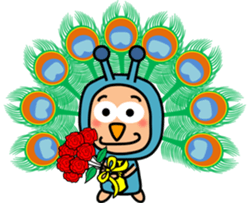 STUFFED ANIMAL SUIT OF LARGE ANIMAL sticker #5109227