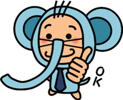 STUFFED ANIMAL SUIT OF LARGE ANIMAL sticker #5109243