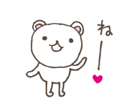 M bear sticker #5109246