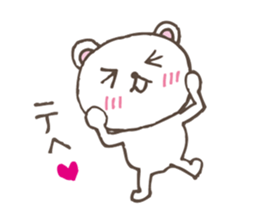 M bear sticker #5109269