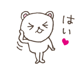 M bear sticker #5109279