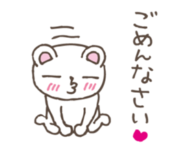 M bear sticker #5109285